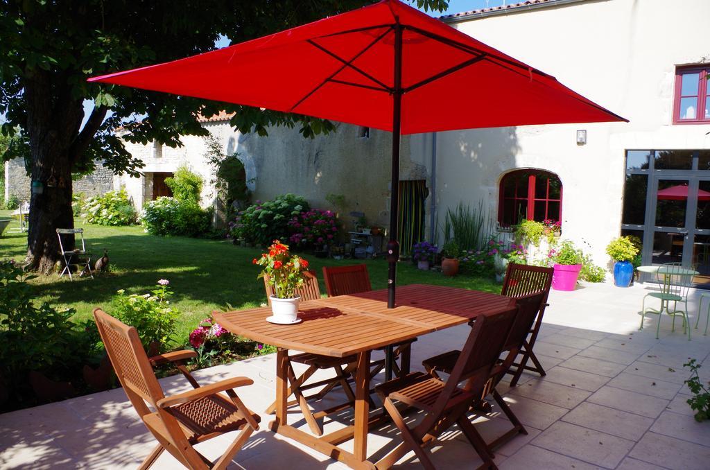 Le Logis De La Poupeliere Bed & Breakfast Vouhe  Ngoại thất bức ảnh