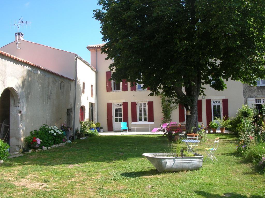 Le Logis De La Poupeliere Bed & Breakfast Vouhe  Ngoại thất bức ảnh